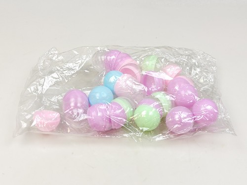 50pcs round plastic capsule - 50pcs,