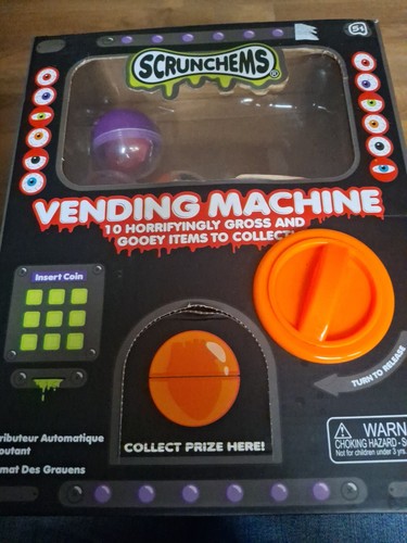 Scrunchems vending machine - scrunchems,