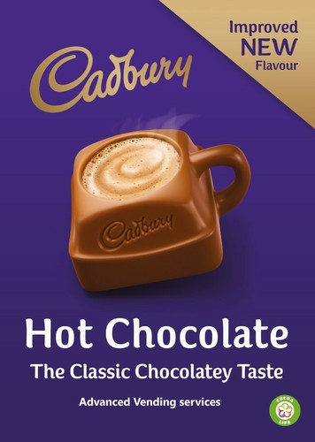 Cadbury hot chocolate drink - cadbury's,