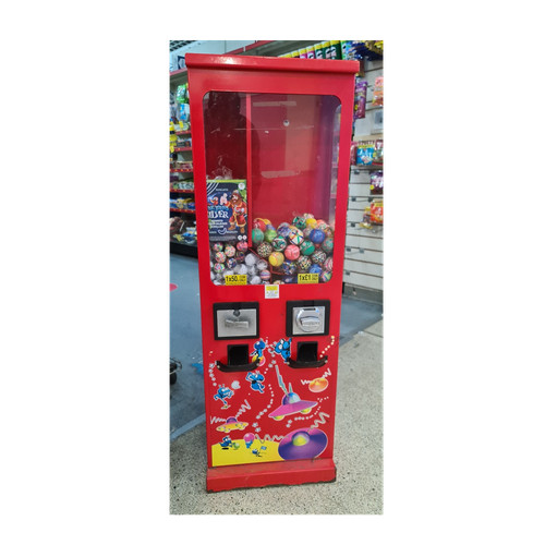 Red dual coin - red, bulk