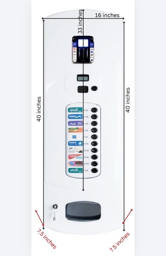 Vending machine with card - with,