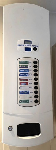 Wall mounted snack vending - wall,