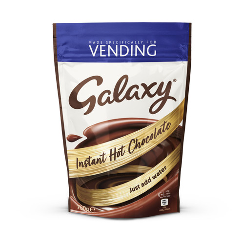 Galaxy vending hot chocolate - hot,